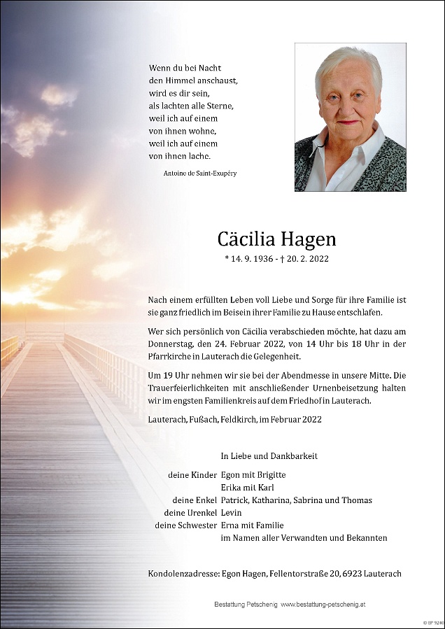 Cäcilia Hagen